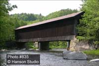 Newport, NH - Pier Bridge - Summer